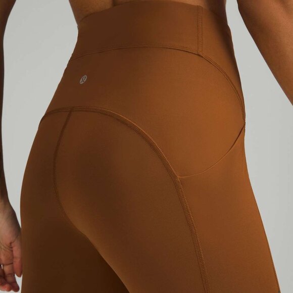 Lululemon | Power Thru High-Rise Tight 25" Size 12 in Copper Brown - Picture 4 of 10
